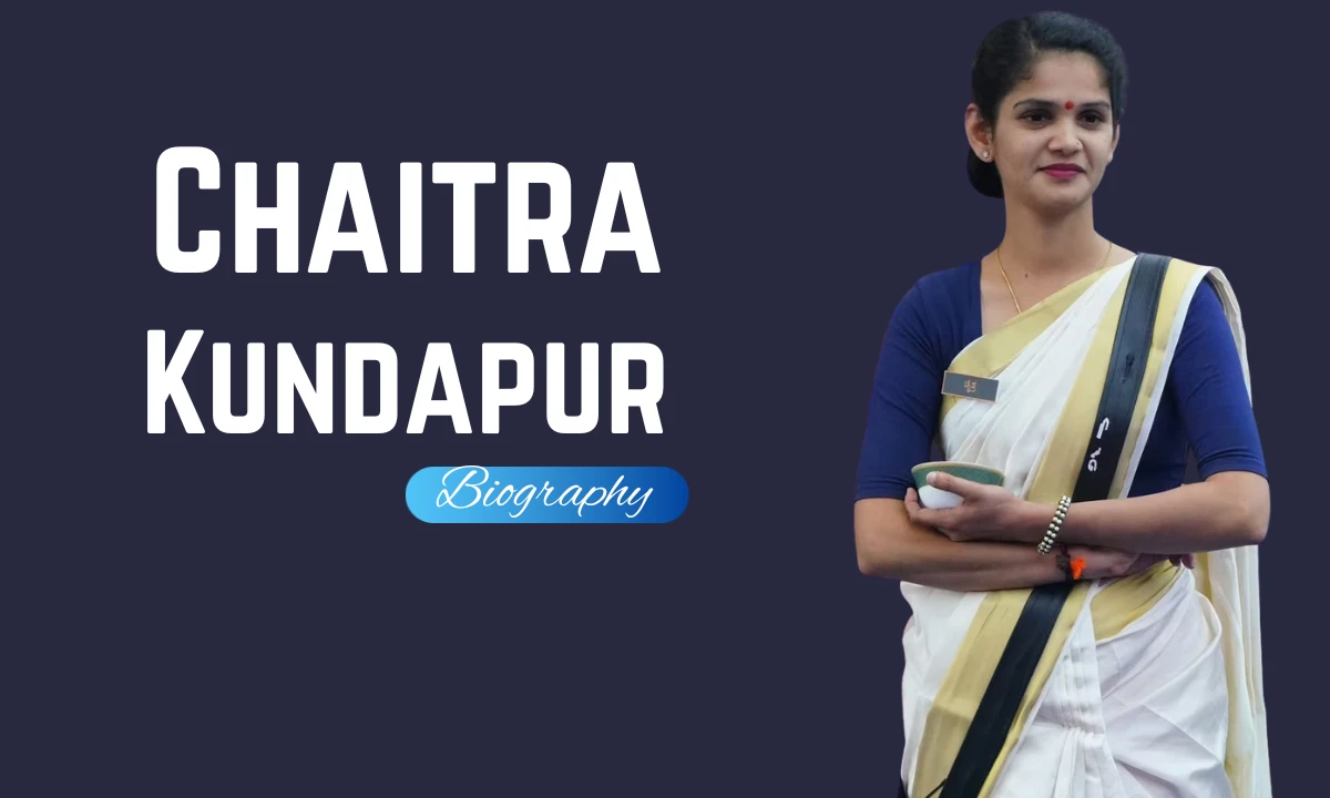 Chaitra Kundapur Age : Biography, Education, Family, Career, Husband, Net Worth & More!