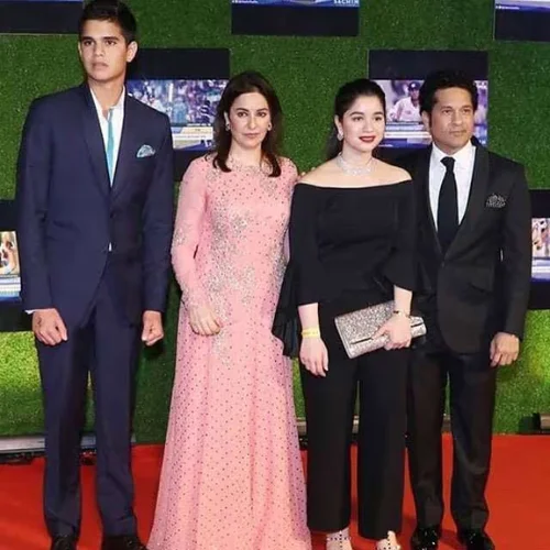 Arjun Tendulkar Family